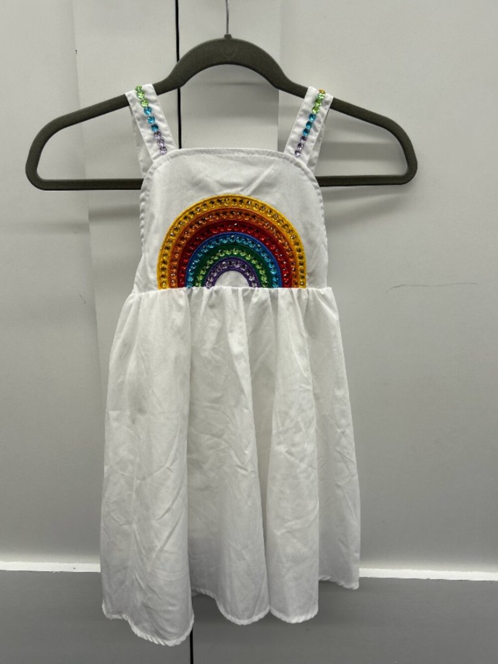 Lola And The Boys Crystal Rainbow Sundress Size 6T